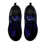 Aries Constellation Print Black Sneakers