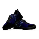 Aries Constellation Print Black Sneakers