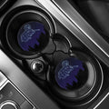 Aries Constellation Print Car Coasters