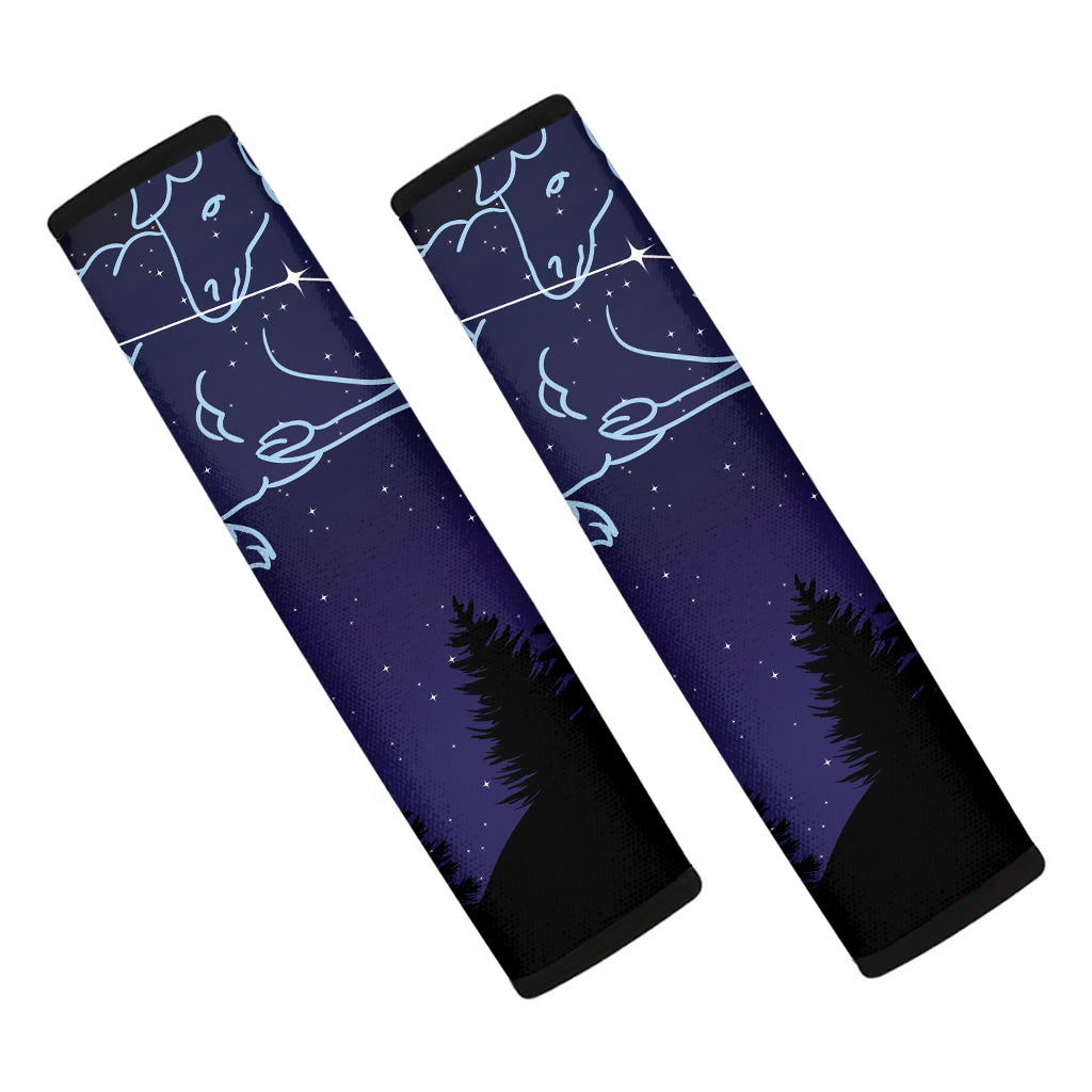 Aries Constellation Print Car Seat Belt Covers