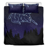 Aries Constellation Print Duvet Cover Bedding Set