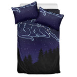 Aries Constellation Print Duvet Cover Bedding Set