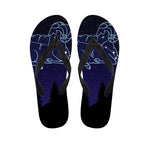 Aries Constellation Print Flip Flops