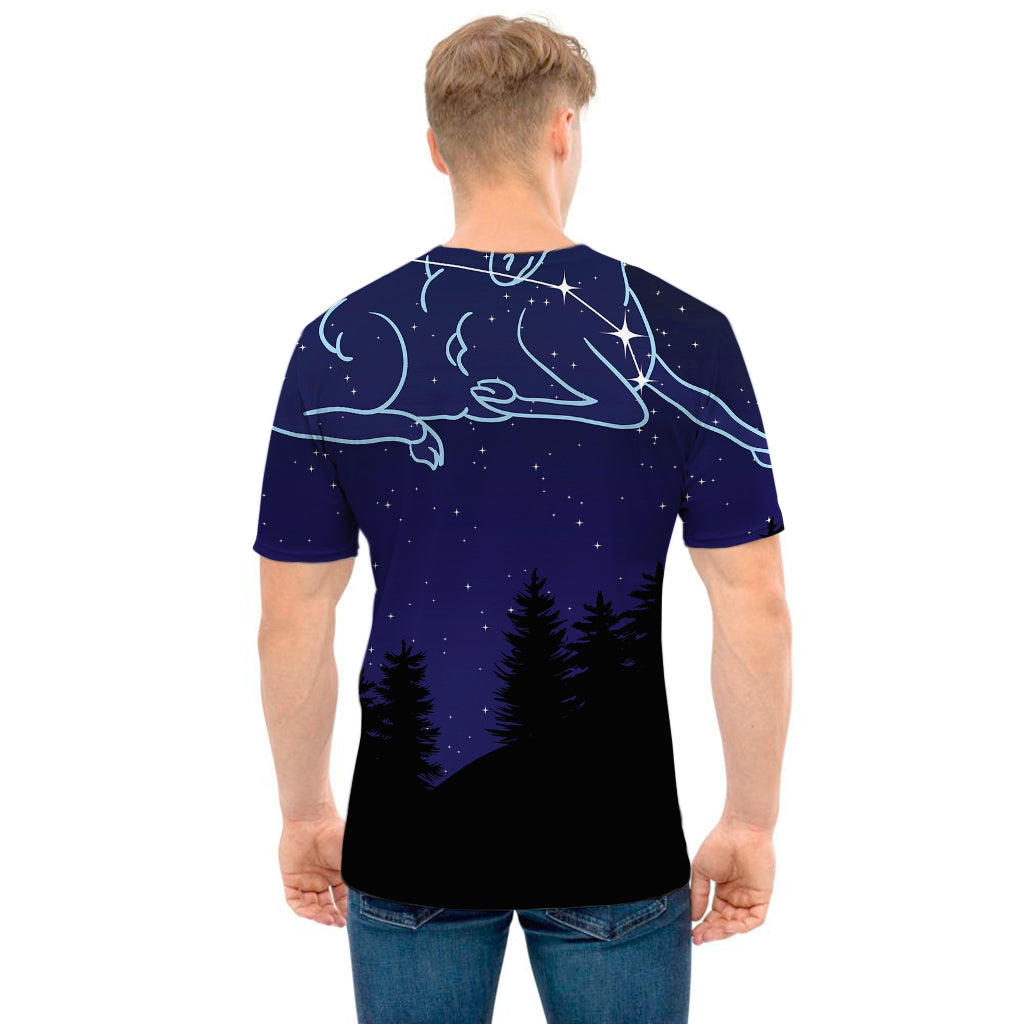 Aries Constellation Print Men's T-Shirt