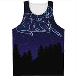 Aries Constellation Print Men's Tank Top