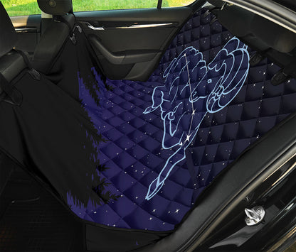Aries Constellation Print Pet Car Back Seat Cover