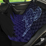 Aries Constellation Print Pet Car Back Seat Cover