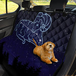 Aries Constellation Print Pet Car Back Seat Cover