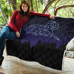 Aries Constellation Print Quilt