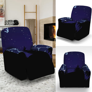 Aries Constellation Print Recliner Slipcover