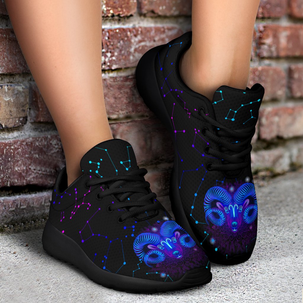 Aries Zodiac Sign Sport Shoes GearFrost
