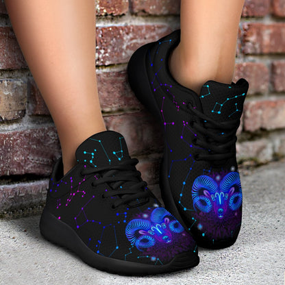 Aries Zodiac Sign Sport Shoes GearFrost