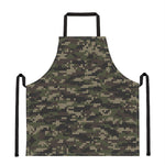 Army Camouflage Knitted Pattern Print Apron