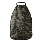 Army Camouflage Knitted Pattern Print Car Seat Organizers