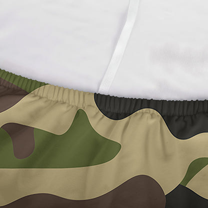 Army Green Camouflage Print Sofa Cover