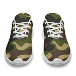 Army Green Camouflage Print Sport Shoes GearFrost