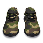 Army Green Camouflage Print Sport Shoes GearFrost