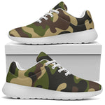 Army Green Camouflage Print Sport Shoes GearFrost