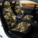 Army Green Camouflage Print Universal Fit Car Seat Covers