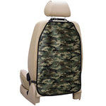 Army Green Digital Camo Pattern Print Car Seat Organizers