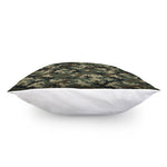 Army Green Digital Camo Pattern Print Pillow Cover