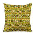 Asante Kente Pattern Print Pillow Cover