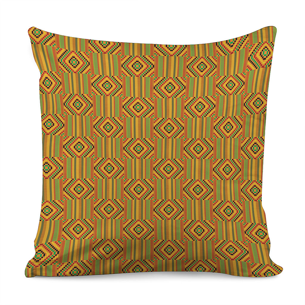 Ashanti Kente Pattern Print Pillow Cover