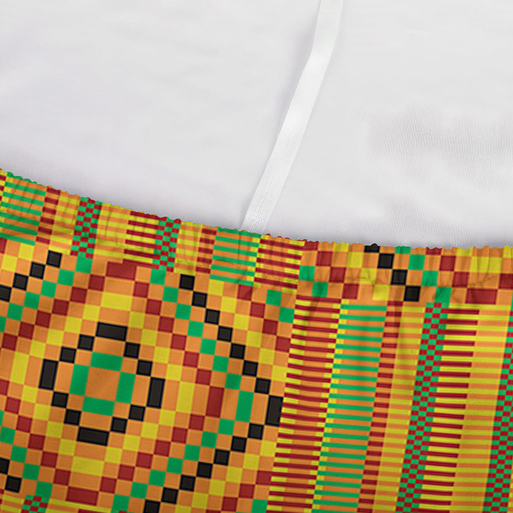 Ashanti Kente Pattern Print Sofa Cover