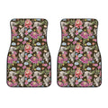 Asian Crane Bird Pattern Print Front Car Floor Mats
