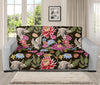 Asian Crane Bird Pattern Print Futon Protector