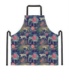 Asian Elephant And Tiger Print Apron