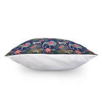 Asian Elephant And Tiger Print Pillow Cover