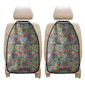 Asian Paisley Pattern Print Car Seat Organizers