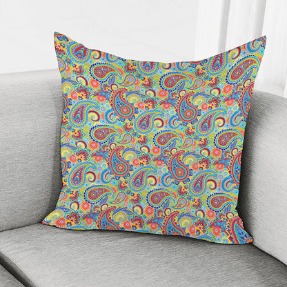 Asian Paisley Pattern Print Pillow Cover