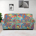 Asian Paisley Pattern Print Sofa Cover