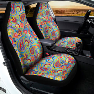 Asian Paisley Pattern Print Universal Fit Car Seat Covers