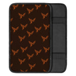 Asian Phoenix Pattern Print Car Center Console Cover