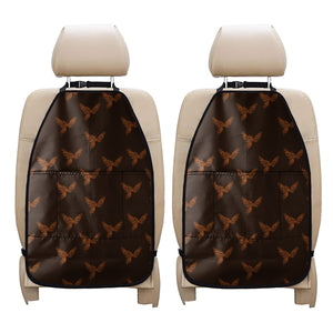 Asian Phoenix Pattern Print Car Seat Organizers