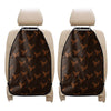 Asian Phoenix Pattern Print Car Seat Organizers