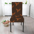 Asian Phoenix Pattern Print Dining Chair Slipcover