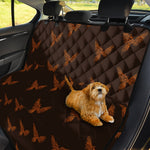 Asian Phoenix Pattern Print Pet Car Back Seat Cover