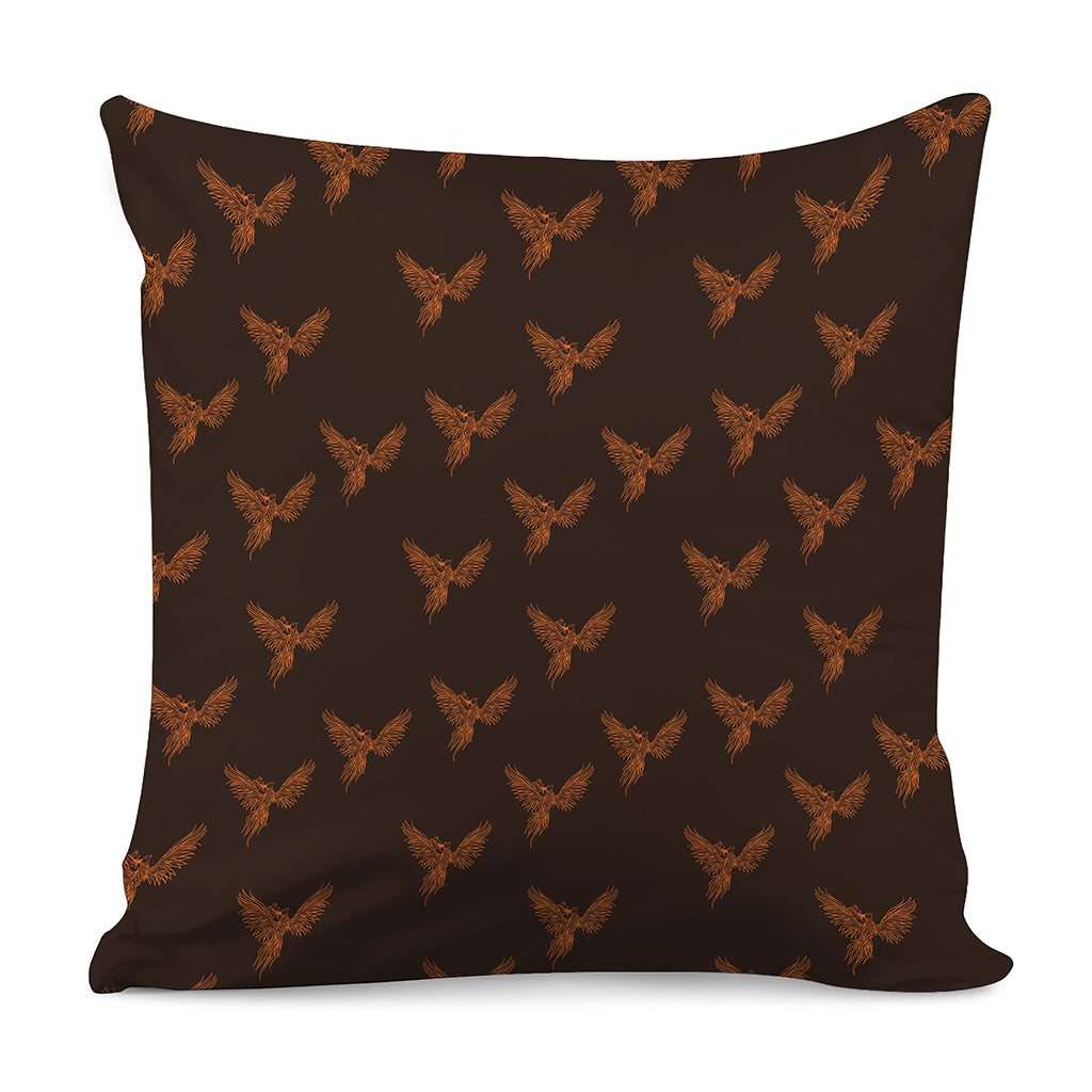 Asian Phoenix Pattern Print Pillow Cover