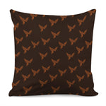 Asian Phoenix Pattern Print Pillow Cover