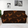 Asian Phoenix Pattern Print Sofa Cover