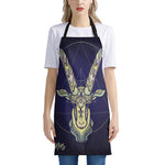 Astrological Capricorn Sign Print Apron