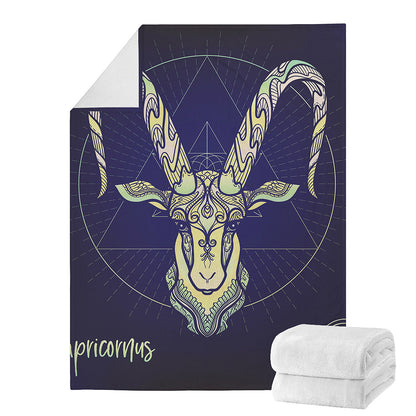 Astrological Capricorn Sign Print Blanket