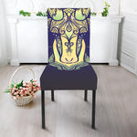 Astrological Capricorn Sign Print Dining Chair Slipcover