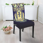 Astrological Capricorn Sign Print Dining Chair Slipcover