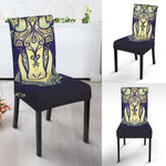 Astrological Capricorn Sign Print Dining Chair Slipcover