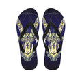 Astrological Capricorn Sign Print Flip Flops